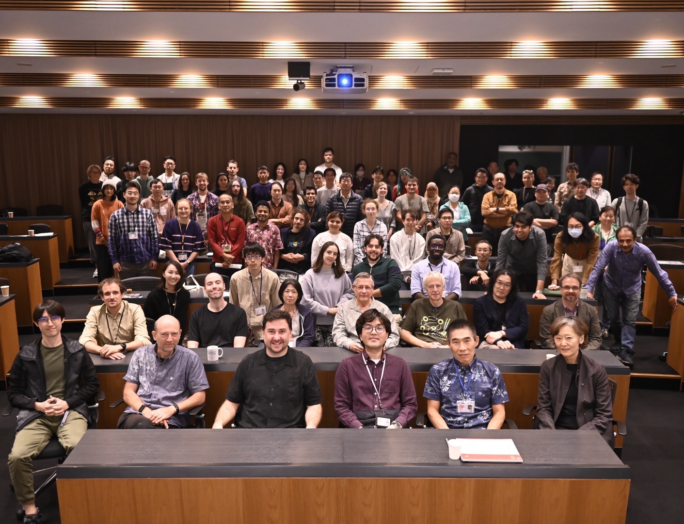 Participants at the OIST Neuroscience Symposium 2025